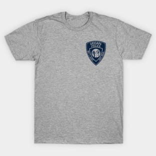 Vegan Police Badge T-Shirt